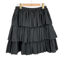 ราคา Flynow กระโปรงพลีทชั้นๆสีเทาเข้ม Used Like New Preloved (20472811083)