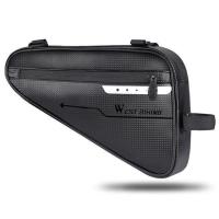 ราคา Waterproof Cycling Tube Bags 3L MTB Road Bike Triangle Bag Cycling Frame Front Bags Repair Tools Pannier Bicycle Bag (20043109408)