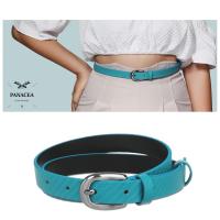 ราคา Louis Montini Womens belt เข็มขัดผู้หญิง หนังวัวแท้ เข็มขัดหนังแท้ เข็มขัดแฟชั่นสำหรับผู้หญิง MGW216 (19181332218)