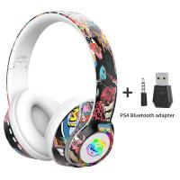 ราคา หูฟังเกมเมอร์ไร้สายสำหรับโทรศัพท์มือถือพร้อมไมโครโฟน Bluetooth5 1ไฟ RGB สำหรับเด็กหูฟังเกมเกมเมอร์ PS4การ์ดสนับสนุน TF (20265490369)