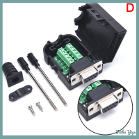 ราคา Jizha DB9 Connector RS232 Male Female 9 Pin RS485 Breakout Terminals COM Connectors (19999941722)