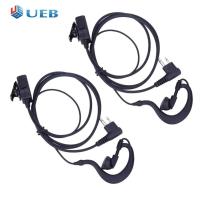 ราคา 2Pcs 2 Pin หูฟังชุดหูฟัง Mic PTT สำหรับ Motorola CB วิทยุ CP88 CP040 CP100 (15648222461)