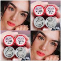 ราคา คอนแทคเลนส์ รุ่น Baby Doll ยี่ห้อ Pitchylens ตาโต มีสีเทา น้ำตาลมีค่าสายตา (16220377766)