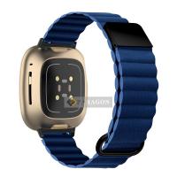 ราคา สายสำหรับ Fitbit Versa 3 2 1 สายนาฬิกาหนังสายนาฬิกาแม่เหล็กสายรัดข้อมือสร้อยข้อมือสำหรับ Fitbit Sense lite ผู้หญิงผู้ชาย Correa ห่วงสมาร์ทนาฬิกาอุปกรณ์เสริม (15961865847)