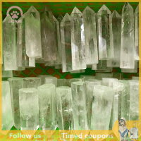 ราคา SHZTGM หินควอตซ์หินบำบัดหินธรรมชาติจุดผลึกใส1ชิ้น (20881198823)