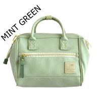 ราคา ok good Anello PU mini boston 2way shoulder bag ของแท้100 กระเป๋าสะพายข้างรุ่นหนังพียูไซส์เล็ก แถมตุ๊กตา (7207810282)