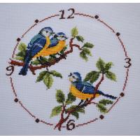 ราคา ภาพนาฬิกา Clock งานแฮนเมด ปักมืออย่างประณีต เป็นลายดอกกุหลาบ นก สตรอเบอรี่ สีสันสดใส เพื่อนำไปใส่อุปกรณ์นาฬิกาและใส่กรอบตกแต่งบ้าน (11216857313)