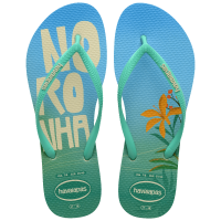 ราคา HAVAIANAS รองเท้าแตะ SANDALIAS HAVAIANAS SLIM POSTCARD สี BLUE รุ่น 41489680121FH3CMXX (21375135848)
