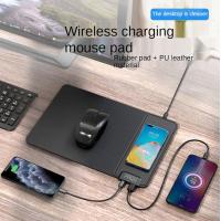 ราคา Jelly Comb Multi function Mouse Pad with Wireless Charging Desk Mouse Mat 15W Wireless Charger Mousepad for Office Home (10223781209)