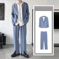 ราคา สูทแฟชั่น สูทผู้ชาย เสื้อหลวม เสื้อสูทผู้ชาย เสื้อสูทชาย ชุดสูทผู้ชายส สูทผู้ชายเท่ๆ สูทลำลองผู้ชาย เสื้อสูททางการ หล่อ (17552132391)