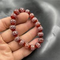 ราคา ลูกปัดผู้หญิงสร้อยข้อมือลูกปัดกลมลายเหรียญทองแดงหินโมราสีแดงธรรมชาติสร้อยข้อมือหินสี10มม (20755078175)