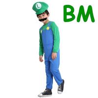ราคา KD3 ชุดเด็ก ชุดมาริโอ มาริโอ มาริโอ้ Dress for Children Mario Suit Super Mario Costume Party Game Cosplay Fancy Fancy Outfit (14173746706)