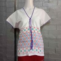 ราคา เสื้อกะเหรี่ยง ผ้าทอกะเหรี่ยง (21162503993)