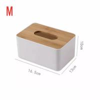 ราคา Tissue Box กล่องทิชชู่มินิมอล กล่องทิชชู่ฝาไม้ ที่ใส่กระดาษทิชชู่ ที่ใส่ทิชชู่ กล่องใส่ทิชชู่ กล่องทิชชู่ กล่องใส่กระดาษทิชชู่ (19194416113)
