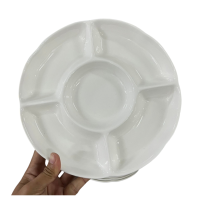 ราคา จานเซรามิค จานหลุม ถาดหลุมเซรามิค ใบใหญ่ ceramic plate จานหลุมสวยๆ จานหลุมเซรามิค ใส่อาหาร ใส่เครื่องเคียงสวยๆ เข้าไมโครเวฟได้ (21364779537)