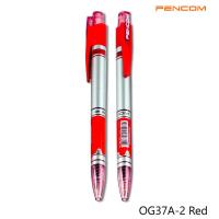 ราคา Pencom OG37A2 RD ปากกาหมึกน้ำมันแบบกดสีแดง (21247381112)