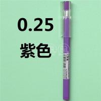 ราคา ต้นฉบับ MUJI gel pen made in Japan with hexagonal cap blue black red orange purple fine 0 25mm fountain pen (19616420078)
