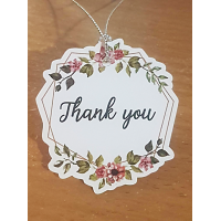 ราคา TAG Thank you ป้ายThank you ขนาด 5cm พร้อมเชือก (17219110473)