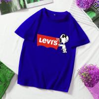 ราคา BK 187 Levis เสื้อยืดแขนสั้นพร้อมส่ง 8สี ลายการ์ตูน ขายดีตามเทรนต์ ลายน่ารัก สีสันสดใส่น่ารัก ใส่ได้ทั้งหญิงและชาย S XXL ปลีก ส่ง (2979468333)