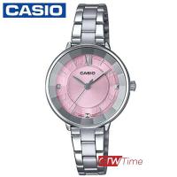 ราคา CASIO Standard นาฬิกาข้อมือผู้หญิง สายสแตนเลส รุ่น LTP E163D (2203368226)