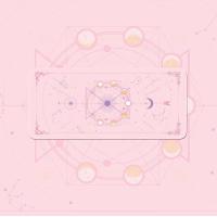 ราคา Kawaii Sun Moon Mouse Pad ไพ่ทาโรต์อุปกรณ์เกม พรมน่ารัก Laptot Player สีม่วงชมพูเมจิกคีย์บอร์ดเมาส์ขนาดใหญ่ MouseMat (18678284215)