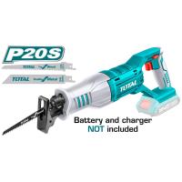 ราคา ของแท้100 จัดส่งฟรี TOTAL เลื่อยชักแบตเตอรี่ไร้สาย 20V รุ่น TRSLI1151 แถมใบเลื่อยชัก 2 ใบ (15238962136)