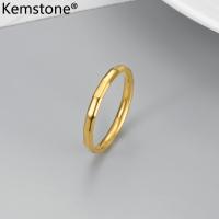 ราคา ของขวัญแหวนเครื่องประดับของผู้หญิงแหวนไม้ไผ่สแตนเลสชุบทอง Kemstone (21234256013)