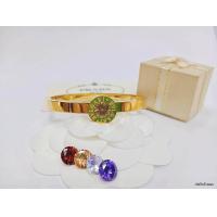 ราคา ManeeNopparut มณีณพรัช กำไล BVLGARI เพรชCZเปลี่ยนเพรชได้ 4 สี ซื้อ 1 เปลี่ยนเพชรได้ถึง 4สี งานสแตนเลสแท้ 316L ศก 5 7 ซม รุ่น BGS037 (7637943064)