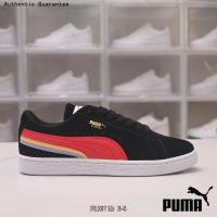 ราคา พูม่า PUMA Rihanna Suede Platform Classic Suede Sneakers รองเท้าบุรุษและสตรี รองเท้ากีฬา รองเท้าเทนนิส รองเท้าสเก็ตบอร์ด รองเท้าผ้าใบสีดำ (20692734297)