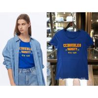 ราคา เสื้อยืดพิมพ์ลายcc ooเสื้อยืดผู้หญิงลายกราฟฟิก CC OO คอลใหม่ล่าสุด ไซส์s 3xl (18612864210)