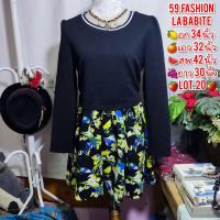 ราคา เดรสแฟชั่น เกาหลี มินิมอล ชุดทำงาน คลีนหอมๆ สวยๆ สภาพดี (21271485090)