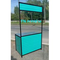 ราคา โต๊ะคีออสพับได้ถอดประกอบ ใส่รถเก๋งได้ สีเขียวบางจาก (21333418295)