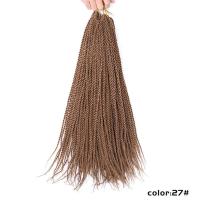 ราคา ผมต่อผมบิดเกลียวเซเนกัลสังเคราะห์แฮร์พีซถักเปีย Braids ในเซเนกัลผมผมเปียสีสันสดใสถักโครเชต์กล่องใส่ผมผมเปีย (20907601973)