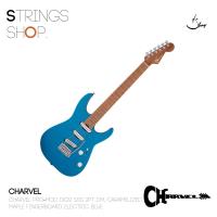 ราคา กีตาร์ Charvel Pro Mod DK22 SSS 2PT CM Caramelized Maple Fingerboard Electric Blue (21228373497)