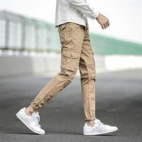 ราคา กางเกงผู้ชายเทรนด์เกาหลีส่วนบางฤดูใบไม้ร่วงพรางกางเกงผู้ชายกางเกงขายาวกางเกงขายาวขับรถบางกางเกงทหารกางเกงลำลองกางเกงแบรน (16427278536)