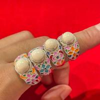 ราคา แหวนเงินลงยา ประดับงา เสริมบารมี ของแท้ (19443512644)