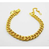 ราคา สร้อยข้อมือ ผู้ชาย ผู้หญิง เลสทอง งานชุบทองไมครอน ชุบด้วยเศษทองคำแท้ 96 5 หนัก 2 บาท ยาว 7 นิ้ว กว้าง 8 มิล เครื่องประดับ (7505302252)