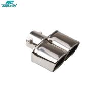 ราคา 100 ของแท้ 2024New ปลายท่อทรงสี่เหลี่ยมส่วนท้ายของคอท่อไอเสียปลายสแตนเลสท่อไอเสียรถยนต์สำหรับระบบรับไอเสียเข้าขนาด2 5นิ้ว (21319619960)