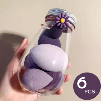 ราคา เกลี่ยรองพื้น 1กระปุก 6 ชิ้น ฟองน้ำเกลี่ยรองพื้น ฟองน้ำแต่งหน้ารูปไข่ พัฟ ฟองน้ำเกลี่ยรองพื้น ฟองน้ำไข่ (21310342590)