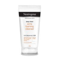ราคา แท้ Neutrogena Deep Clean Acne Foaming Cleanser นูโทรจีนา โฟมล้างหน้า ดีพ คลีน แอคเน่ โฟมมิ่ง คลีนเซอร์ 175 g 100 (21295474923)
