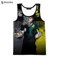 ราคา Sando เสื้อยืดกล้ามเนื้อผู้ชาย Sando สำหรับผู้ชาย My Hero Academia เสื้อเสื้อแขนกุดพิมพ์ลาย3มิติเสื้อผ้าผู้ชายเสื้อผ้าสตรีทแวร์ฮาราจุกุฤดูใบไม้ผลิใบไม้ร่วงเสื้อยืดเสื้อขนาดใหญ่เสื้อแขนกุด (19830858246