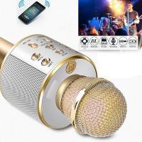 ราคา ไมค์บลูทูธ เครื่องเล่นคาราโอเกะ บลูทูธ ไร้สาย ไมโครโฟนคอนเดนเซอร์ ลำโพง ในตัวเดียว (19283447353)