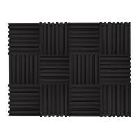 ราคา BEIYIN 30x30x5cm อะคูสติกดิฟฟิวเซอร์โฟมอะคูสติกแผ่นดูดซับเสียงฝ้าเพดานกระเบื้องผนังอะคูสติกลดเสียงรบกวนสตูดิโอฟองน้ำ (21044179612)