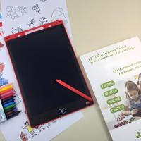 ราคา กระดานวาดเขียน เด็ก แท็บเล็ตวาดเขียน Writing Tablet แท็บเล็ตวาดภาพ พร้อมปากกา มีปุ่มลบ (15283951901)