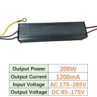 ราคา IP66กันน้ำ8W 30W 50W 100W 150W 200W แหล่งจ่ายไฟไดรเวอร์ LED 220V 240V ไม่แยกสำหรับแถบไฟ LED สปอตไลท์ DIY (20962246105)
