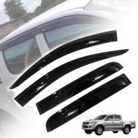 ราคา กันสาดประตู คิ้วกันสาด กันแดด กันแมลง รุ่น โตโยต้า วีโก้ แชมป์ TOYOTA VIGO CHAMP ปี 2012 2014 สีดำ 4 ประตู (7670909886)