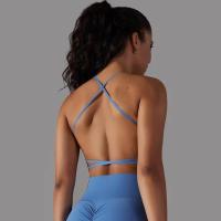 ราคา สปอร์ตบราเว้าหลังสำหรับผู้หญิงเสื้อบราดันทรงสำหรับออกกำลังกายเล่นโยคะเสื้อชั้นในสายสปาเก็ตตี้เปิดหลังเสื้อสายเดี่ยวลายดอกไม้ (21170861230)