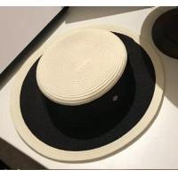 ราคา Women Black White Joint Straw Hat Ribbon Letter Brim Boater Hat Derby Beach Sun Hat Cap Lady Summer Wide Brim Uv Protect Hats (11746008904)