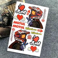 ราคา สติกเกอร์หลายตัว1ชุด Gopro MOTUL Sbk Harley Davidson 93สติกเกอร์กันน้ำตกแต่งรถจักรยานยนต์สำหรับ Honda Harley Davidson Ducati KTM (18901695707)