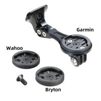 ราคา Out Front Bike Gopro Combo Mount Holder สำหรับ Garmin Wahoo Bryton สำหรับ Trek Madone Emonda Bontrager Blendr Integrated Handlebar (19616576504)